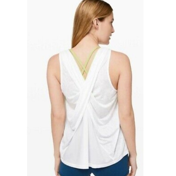Lululemon NWOT soul stride white tank - Picture 1 of 6